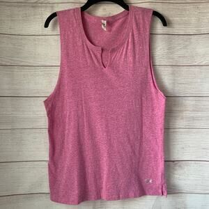 Under Armour Pink Sleeveless Shirt or Tank Top Athletic Active Size L